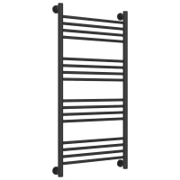 Полотенцесушитель водяной 1000x500 перемычка выгнутая темный титан муар Сунержа Богема+ 15-0221-1050