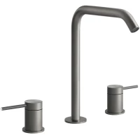 Смеситель для раковины Gessi Gessi316 54011#239 без донного клапана, нержавеющая сталь