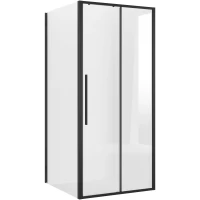 Душевой уголок Niagara NG-84-10AB-A100B-34 100x100 см, профиль черный матовый, стекло прозрачное