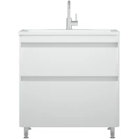 Тумба белый глянец 79 см Corozo Алабама SD-00000595