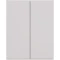 Шкаф двустворчатый 60x75 см белый глянец Lemark Veon LM01V60SH - 2