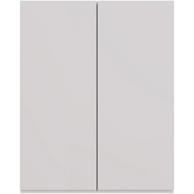 Шкаф двустворчатый 60x75 см белый глянец Lemark Veon LM01V60SH