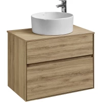 Тумба с раковиной дуб эльвезия 74,5 см Акватон Либерти 1A2795K2LYC70