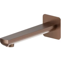 Излив для ванны Newform Haka 72088.59.067 211 мм, медь матовая