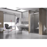 Душевая раздвижная дверь Ravak Matrix MSD2 120 L белый Transparent 0WLG0100Z1