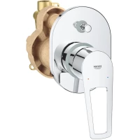 Смеситель для ванны Grohe BauLoop 29041001 встраиваемый, хром