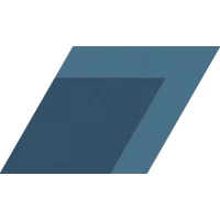 Керамогранит Flow Diamond Decor Blue 14x24