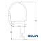 Смеситель для кухни с подключением к фильтру Oulin OL-8023 - 6