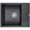 Кухонная мойка Paulmark Optimum черный металлик PM216050-BLM - 1