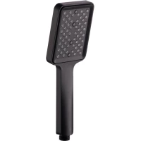 Душевая лейка Fashun A024-7 90 мм, 1 режим, черный матовый