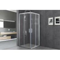 Душевой уголок Royal Bath RB7595HPD-C-ST 95x75 см, профиль сатин, стекло матовое