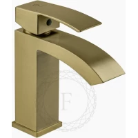 Смеситель для раковины Filarete Waterfall FL5010MG золотой матовый