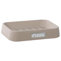 Мыльница Fixsen Brown FX-403-4 настольная, коричневый