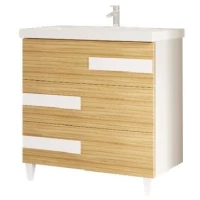 Тумба коко боло/белый 69 см Marka One Mix У69545