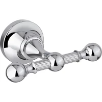 Крючок Cezares Olimp OLIMP-DHK-01-M двойной, для ванны, хром