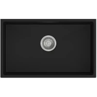 Кухонная мойка PEZARO PZG.625.395-77.DEEPBLACK 68x45 см, черный