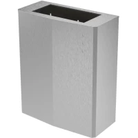 Контейнер для мусора Nofer 14078.EVO.S 23л, настенный, нержавеющая сталь