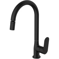 Смеситель для кухни Voda Shore SHR519BAR черный матовый