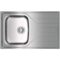 Кухонная мойка Teka Universe 45 45 T-XM 1B 1D декоративная сталь 115110029