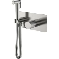 Гигиенический душ Boheme Stick Touch 127-NB.2 со смесителем, никель матовый