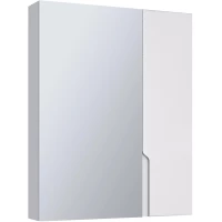 Зеркальный шкаф 60x75 см белый Runo Стокгольм 00-00001126