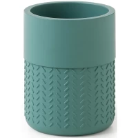 Стакан для зубных щеток Gedy Thea TH98(07) настольный, зеленый