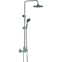 Душевая система Rush Socotra ST4235-10 200 мм, со смесителем, хром