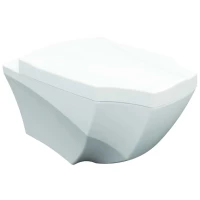 Унитаз подвесной Bien Fracture FRKA056GMVP1W3000 с функцией биде, с сиденьем микролифт, белый