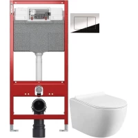 Комплект подвесной унитаз MEER MR-2100 + система инсталляции TECE 9300302 + 9240401