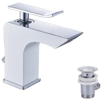 Смеситель для раковины с донным клапаном Lemark Contest LM5806CW