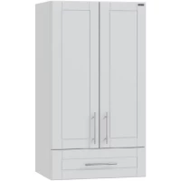 Шкаф подвесной белый глянец Санта Дублин 423002