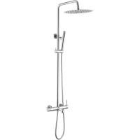 Душевая система Boheme Uno 468-CR 295 мм, со смесителем, хром