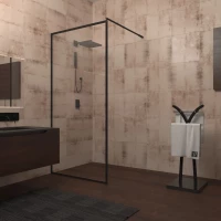 Неподвижная перегородка 120 см Veconi Korato KR71-120-01-19C1 прозрачное