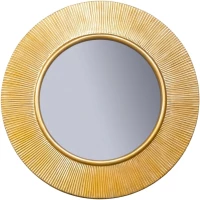 Зеркало Armadi Art Shine 528-G light 82x82 см, с LED-подсветкой, золотой