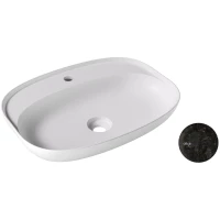 Раковина-чаша Alice Form Bronze 22460187 60x45 см, накладная, бронза мрамор