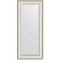 Зеркало 54x124 см белая кожа с хромом Evoform Exclusive-G BY 4566 - 1