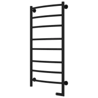 Полотенцесушитель электрический 1000x500 черный матовый МЭМ правый Сунержа Галант 2.0 31-5201-1050