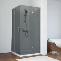 Душевой уголок Vegas Glass AFA TUR NOVO h1890 80 08 07 80x80 см, профиль хром, стекло графитовое