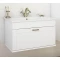 Комплект мебели белый матовый 75 см Sanflor Ванесса C000005880 + 4640021062210 + C000005878 - 2