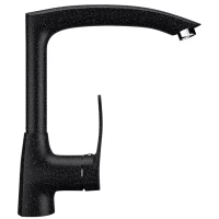 Смеситель для кухни Ulgran черный U-005-308