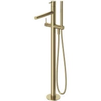 Смеситель напольный для ванны Cezares Leaf LEAF-VDP-L-SR