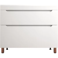 Тумба под раковину Style Line Остин ЛС-00002399 99,8 см, напольная, белый матовый