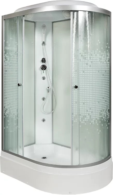 

Душевая кабина 120x80x215 см Deto L720LGM интимато