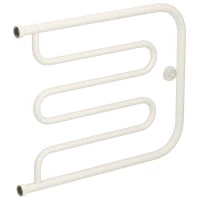 Полотенцесушитель водяной 500x650 античное белое золото Сунержа Лира+ 10-4011-5065