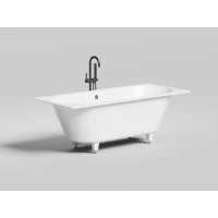 Ванна из литьевого мрамора Salini S-Sense Ornella Axis 103411M 180x80 см, белый матовый