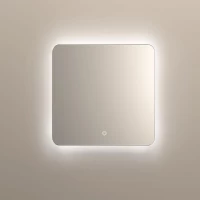 Зеркало Vincea VLM-3BE7007 70x70 см, с LED-подсветкой, сенсорным выключателем, диммером