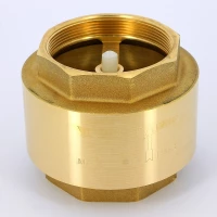 Клапан обратный пружинный с пластиковым затвором 4