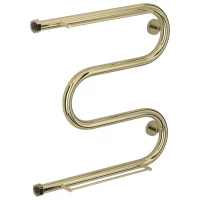 Полотенцесушитель водяной 500x500 шампань Сунержа М-образный +2 полки 020-4008-5050