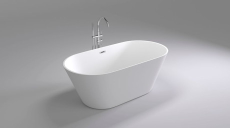 Акриловая ванна 170х80 см Black & White Swan 103SB00