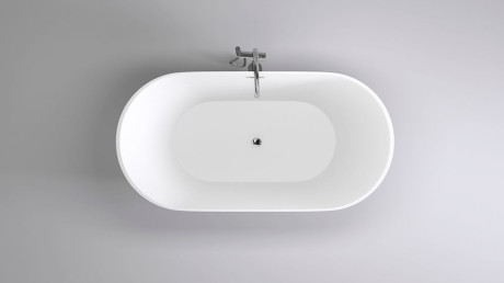 Акриловая ванна 170х80 см Black & White Swan 103SB00